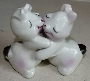 Agitadores de sal y pimienta de colección abrazando conejitos Vantellingen conejo abrazo - Imagen 1 de 7