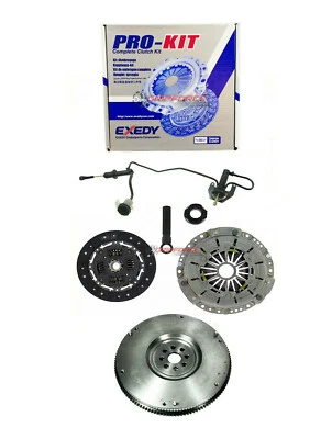EXEDY CLUTCH KIT + SLAVE + FLYWHEEL for 00-02 SATURN SC1 SC2 SL SL1 SL2 SW2 1.9L - Изображение 1 из 4