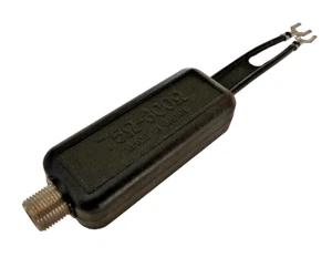 UHF VHF FM 75 Ohm - 300 Ohm Transformer w/ Twin-Lead Connector - Made in Japan - Imagen 1 de 5