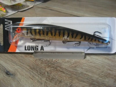 Señuelo de pesca Bomber 4,5" Shallow Runner 15A - 1/2 OZ - prisma dorado negro trasero Foto 1 de 4