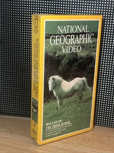 National Geographic Ballad of The Irish Horse Video VHS 1985 Equine Animal NOS - Picture 1 of 8
