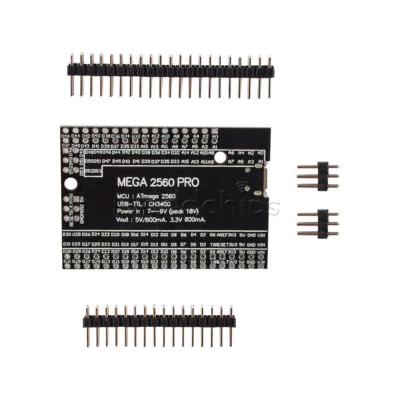 1-10PCS MEGA 2560 Pro Mini Embedded ATMEGA2560-16AU USB CH340G For Arduino - Image 1 of 4