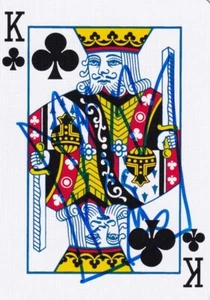 King Mo Lawal Signed Clubs Playing Card Bellator Strikeforce MMA TNA Autograph - Picture 1 of 24