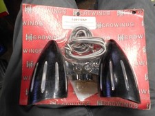 2001-0603 headwinds 2" mariah concours rocket spotlights revolver blk 1-2911zap