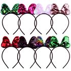 Women Bowknots Shaped for Head Hoop Make Up Ornaments Festival Party Hair Decors