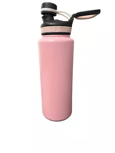TAL Wide Mouth Water Bottle 40 oz Ranger Pink Stainless Steel Great Condition - Picture 1 of 8