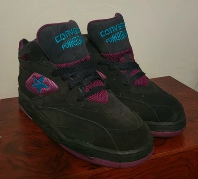 Vintage 90s Converse Powergame Athletic Sneakers Size 5.5 - Image 1 of 4
