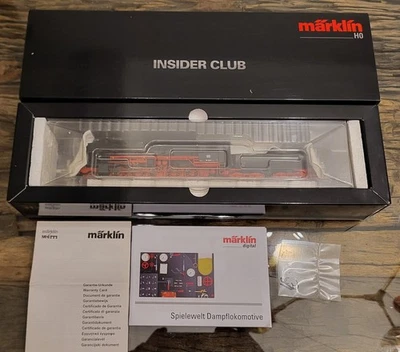 MÄRKLIN 37898 DIGITAL SOUND MFX TELEX BR 80 014 DB DAMPFLOK MUSEUMSLOK - Bild 1 von 4