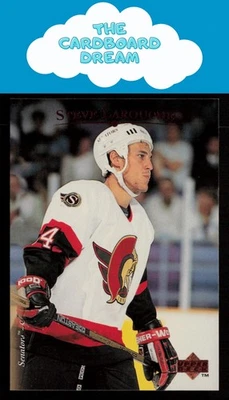 Steve Larouche 1995-96 Upper Deck #89 Ottawa Senators Hockey Card - Image 1 of 2