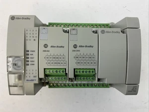 ALLEN BRADLEY 2080-LC30-24QWB SER A FW 10.011 2080-IQ4 INPUT 2080-OW4I OUTPUT - Picture 1 of 6
