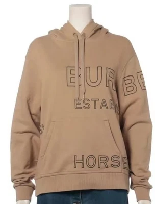 BURBERRY马毛棉质连帽衫(S) — 第 1/4 张图片