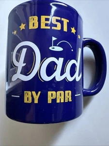 Kaffeebecher "Best Dad By Par" Golf-Thema - NEU - Bild 1 von 3