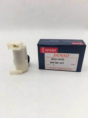 Denso Windshield Washer Pump 28920-50Y00 fits Infiniti G37 Nissan Honda Suzuki - Image 1 of 4