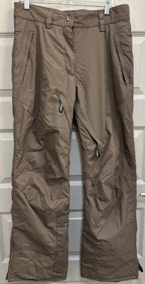 Pantalones de esquí Helly Hansen HellyTech Thinsulate para mujer M marrón aislado Foto 1 de 4