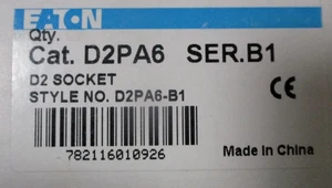 EATON D2PA6 Relay Socket - Picture 1 of 2