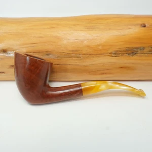 Savinelli Smooth Bent Dublin Estate Briar Tobacco Pipe - Picture 1 of 16