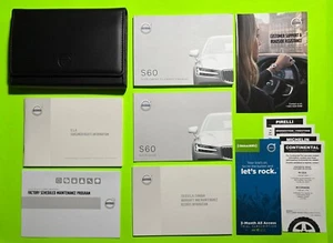 2020 Volvo S60 Factory Owners Manual Supplement Set & Case *OEM* - Picture 1 of 7