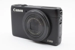 Canon PowerShot S120 12.1MP Compact Digital Camera Black - Picture 1 of 6