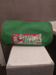 The Bisto Kids Club Retro Style Green Duffel Type Bag Film Prop Advertising - Picture 1 of 15