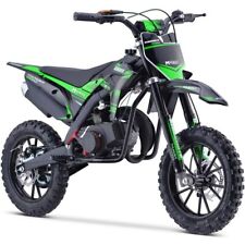 MotoTec Thunder 50cc 2 Stroke Kids Dirt Bike - Green (MT-Thunder-50cc_Green)