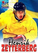 2004-05 Swedish Alfabilder Alfa Stars #40 Henrik Zetterberg