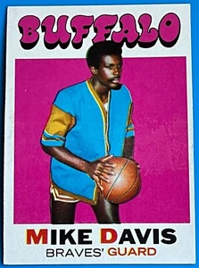 1971-72 Topps NBA Basketball Card #99 de Mike Davis Buffalo Braves - Ex/nueva Nueva - Imagen 1 de 1