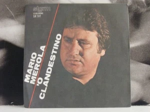 MARIO MEROLA - 'O CLANDESTINO / 'O CENTRAVANTI 45 GIRI 7" NAPOLI - Imagen 1 de 1
