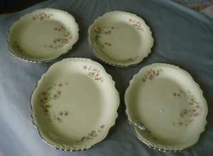 Vintage Homer Laughlin Virginia Rose Oval Servierplatte 11,5" Menge 4 - Bild 1 von 7