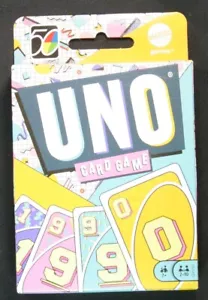 Mattel UNO Retro Classic Version Familienkartenspiel #3 von 5 in Serie - 1990er - Bild 1 von 2