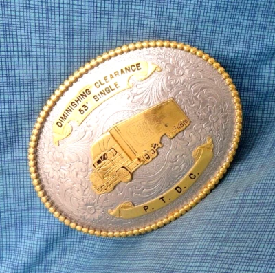 Hebilla de cinturón de rodeo Frito Lay Trucker PTDC 53' única DC de colección años 90 Heartland .SHY695 Foto 1 de 4