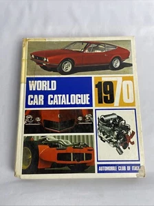 WELTAUTOKATALOG 1970 - Automobilclub Italiens - illustriertes Hardcover - Bild 1 von 5