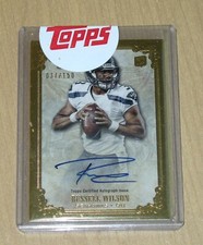 2012 Topps Five Star Russell Wilson autograph auto rookie card RC 37/150