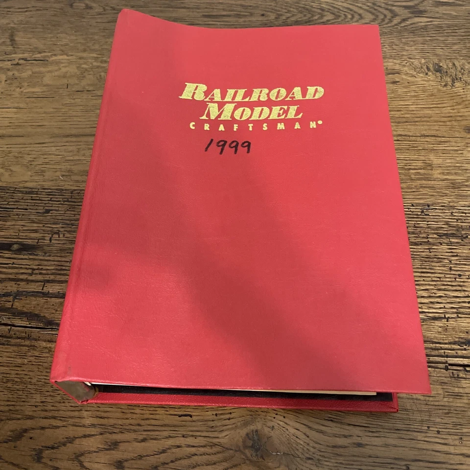 Railroad Model Craftsman Magazine 1999 Complete Year 12 Issues Jan-Dec A20 - Image 1 of 4