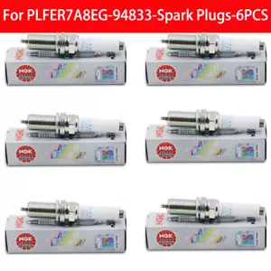 6X Spark Plug Laser Platinum PLFER7A8EG 94833 fit Audi Volkswagen - Picture 1 of 6