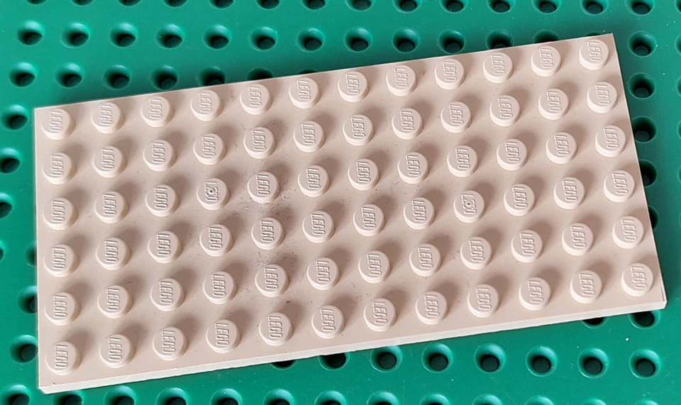 Lego Platte 3028 Bauplatte Grundplatte beige 6x12 Zubehör Basic - Bild 1 von 1