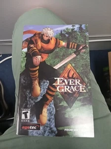 Evergrace PS2 Manual Only PlayStation 2 Instruction Book w/ Reg Card - Picture 1 of 4