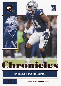 2021 Panini Chronicles Bronze #28 - Micah Parsons (RC) - Dallas Cowboys Rookie - Picture 1 of 2
