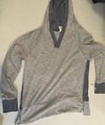 Danskin Now  hoodie size  XL long sleeve blue/grey NWT