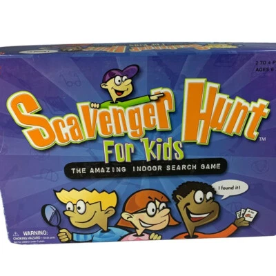 Scavenger Hunt for Kids Board Game 2005 Indoor Searching Game Ages 6 + 100% - Image 1 of 4