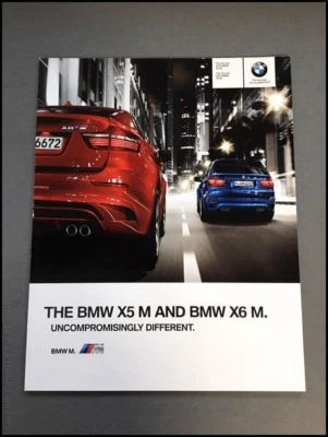 2010 BMW X5M X6M X5 M X6 M 44-page Original Car Sales Brochure Catalog Foto 1 de 4