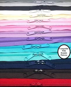 YKK Hand Bag Zippers 4.5 30" 36" 18" 40" Choose Color & Length Double Pull Slide - Picture 1 of 30