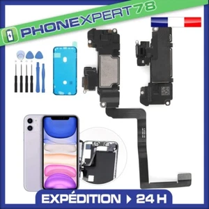 ÉCOUTEUR INTERNE HAUT PARLEUR IPHONE X XR XS 11 12 13 14 PRO MAX OUTILS + JOINT - Photo 1 sur 2