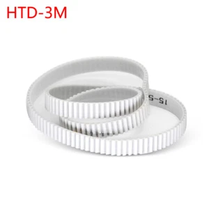 HTD-3M 483mm-2181mm Pitch 3mm PU Polyurethane Close Loop Timing Belt Width 10mm - Picture 1 of 10