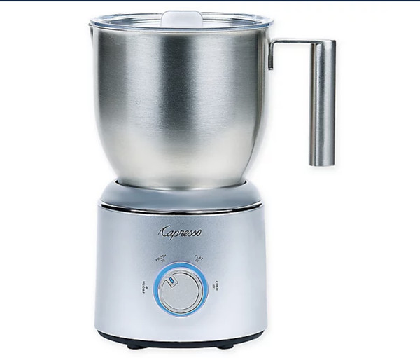 Milk Frother, FresarBox Automatic Electric Stainless Steel Milk Warmers and Foam Photo Related