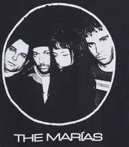 VTG The Marias black T-shirt short sleeve All sizes 2F253 - Picture 1 of 3