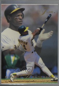 1993 Flair Rickey Henderson #260 HOF