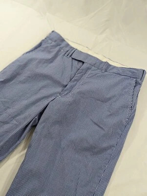 Polo Golf Ralph Lauren Mens Lightweight Golf Pants Chino Blue Check 34x34 True - Image 1 of 4