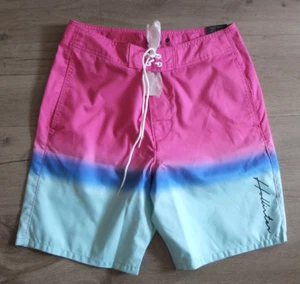 Hollister CALIFORNIA Stylish Swim Shorts Beach Bermuda Size W 32 NEW - Picture 1 of 10
