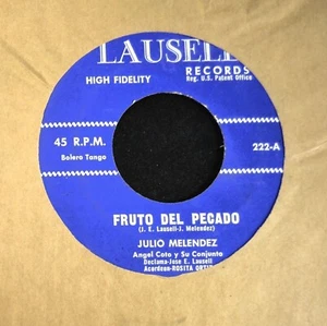 Julio Melendez Lausell 222 Fruto Del Pecado and No Eres La Misma - Picture 1 of 1