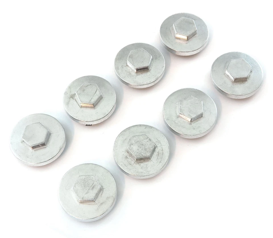 Juego de 8 cubiertas de tapón de válvula - Honda CB350F CB400F CB500 CB550 CB750 Foto 1 de 1